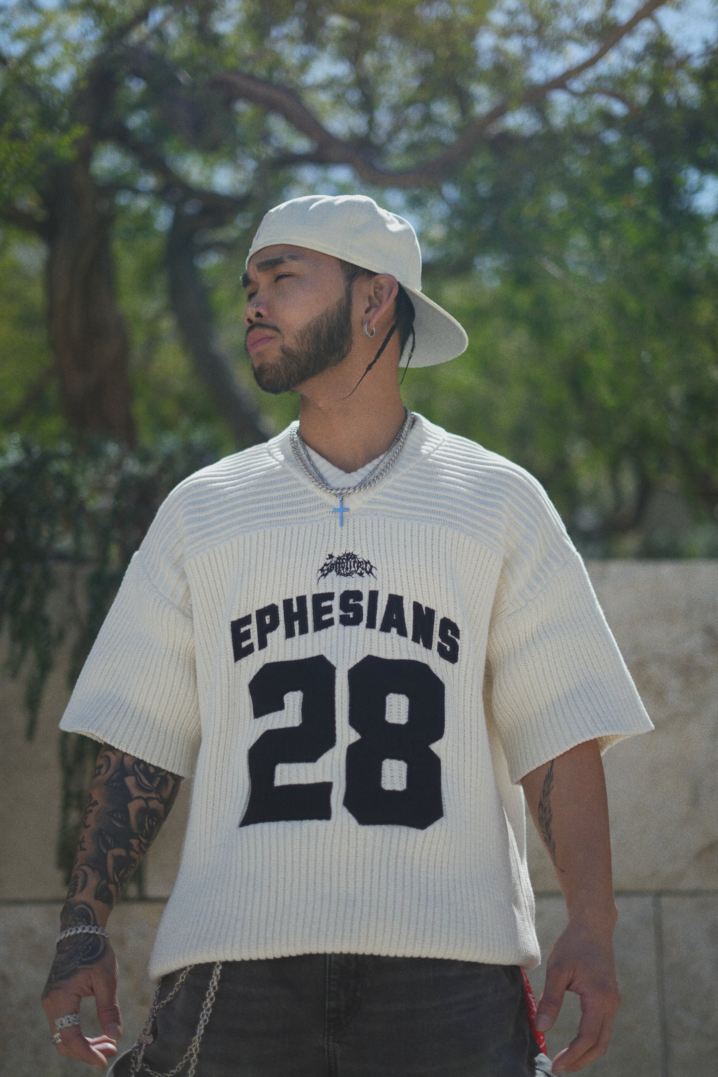 CHARIS off white jersey