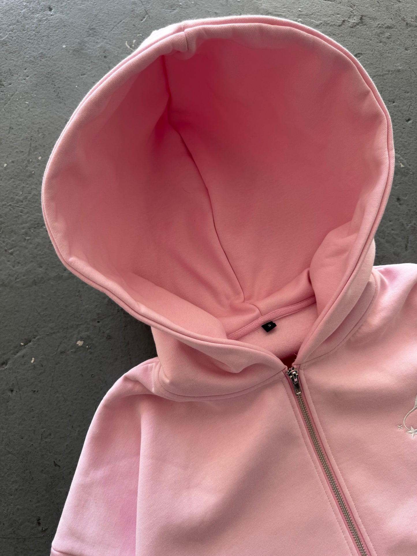 AGAPE Pink zip up