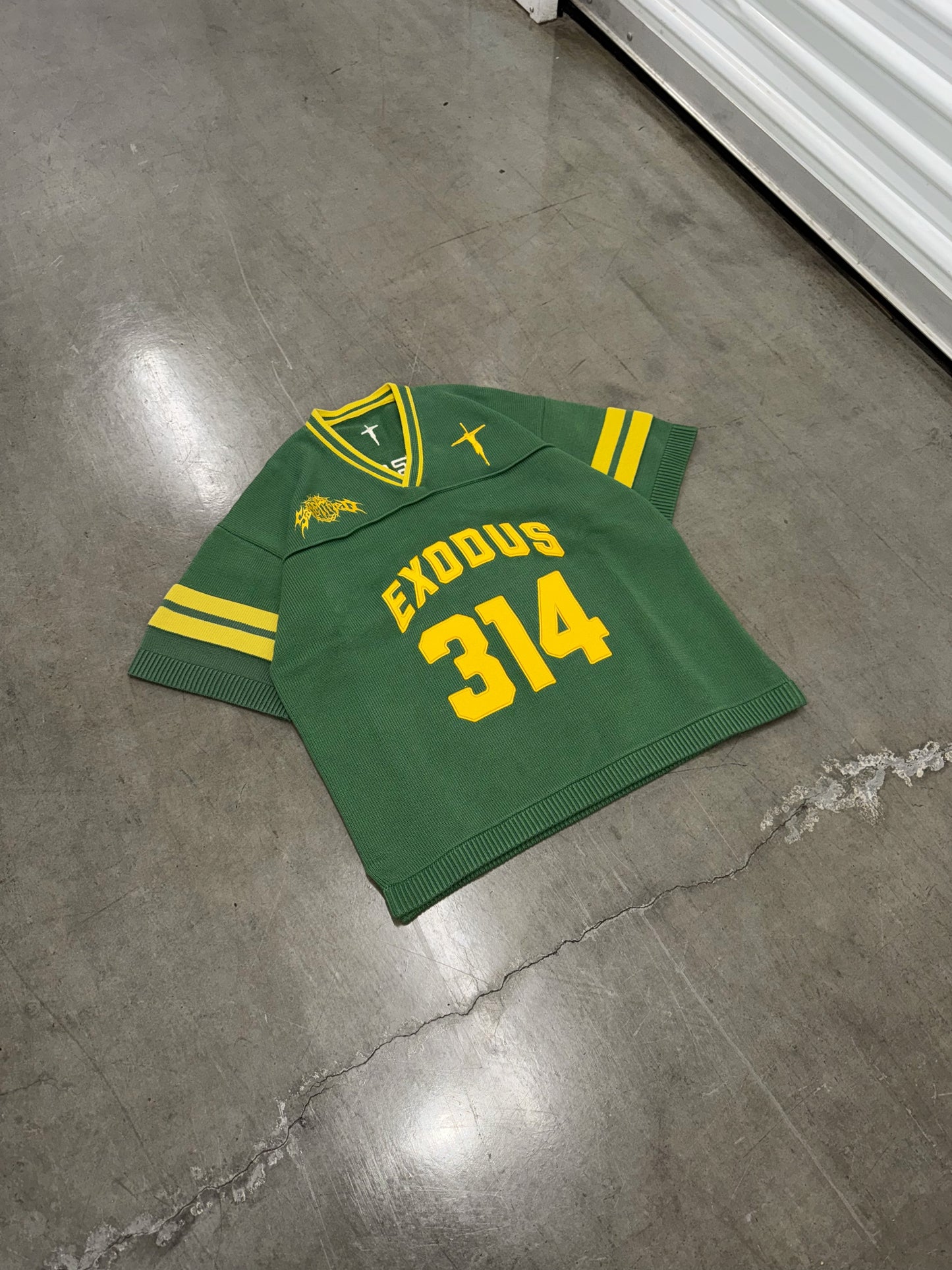 YHWH knit jersey