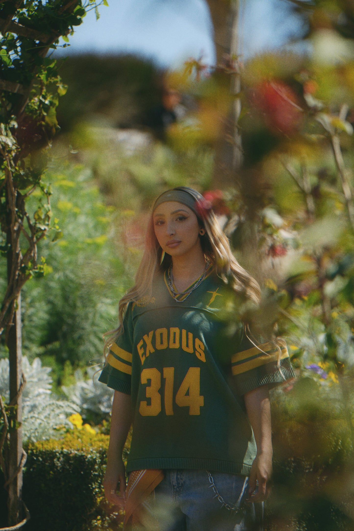 YHWH knit jersey