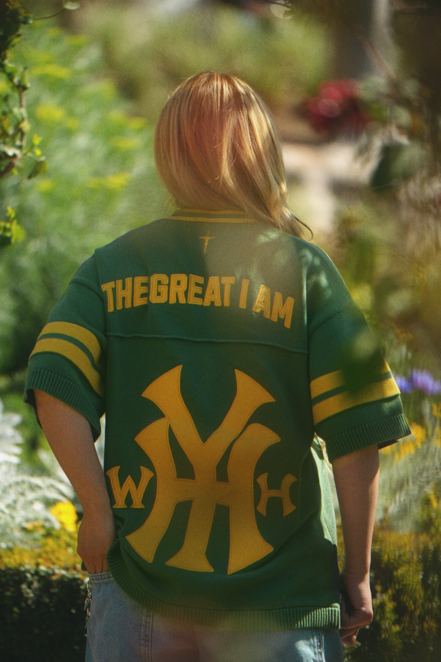 YHWH knit jersey
