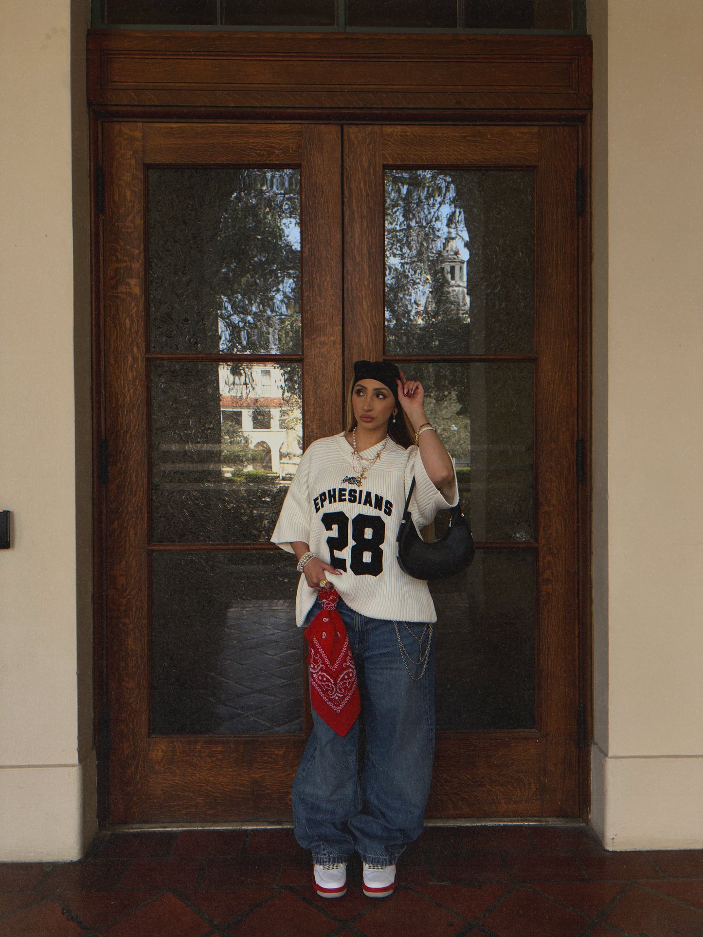 CHARIS off white jersey