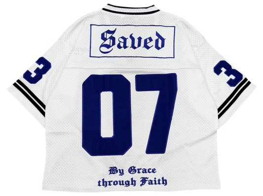 Saved by Grace Royal Blue