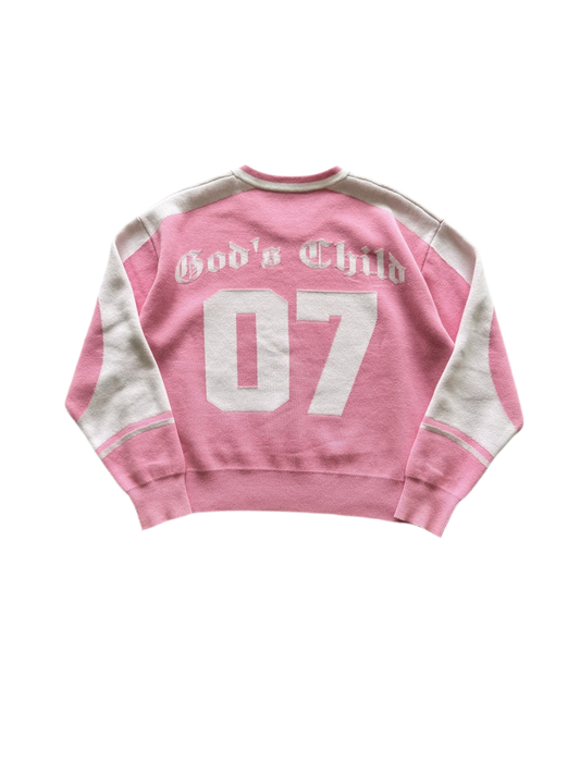 Rose Pink knitted jersey