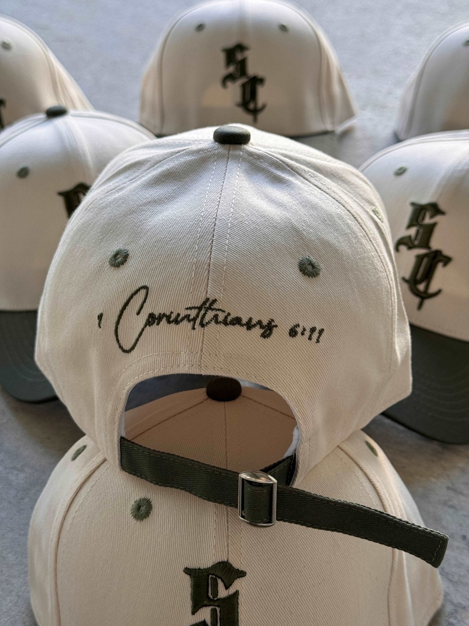 1 Corinthians 6:11 Forest Green hat