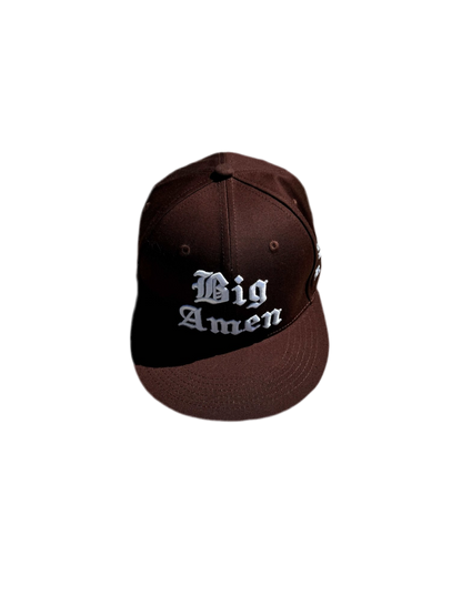 Big Amen Chocolate fitted hat
