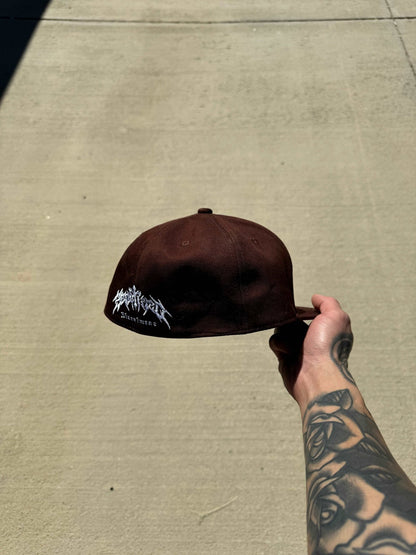 Big Amen Chocolate fitted hat - Sanctified Streetwear
