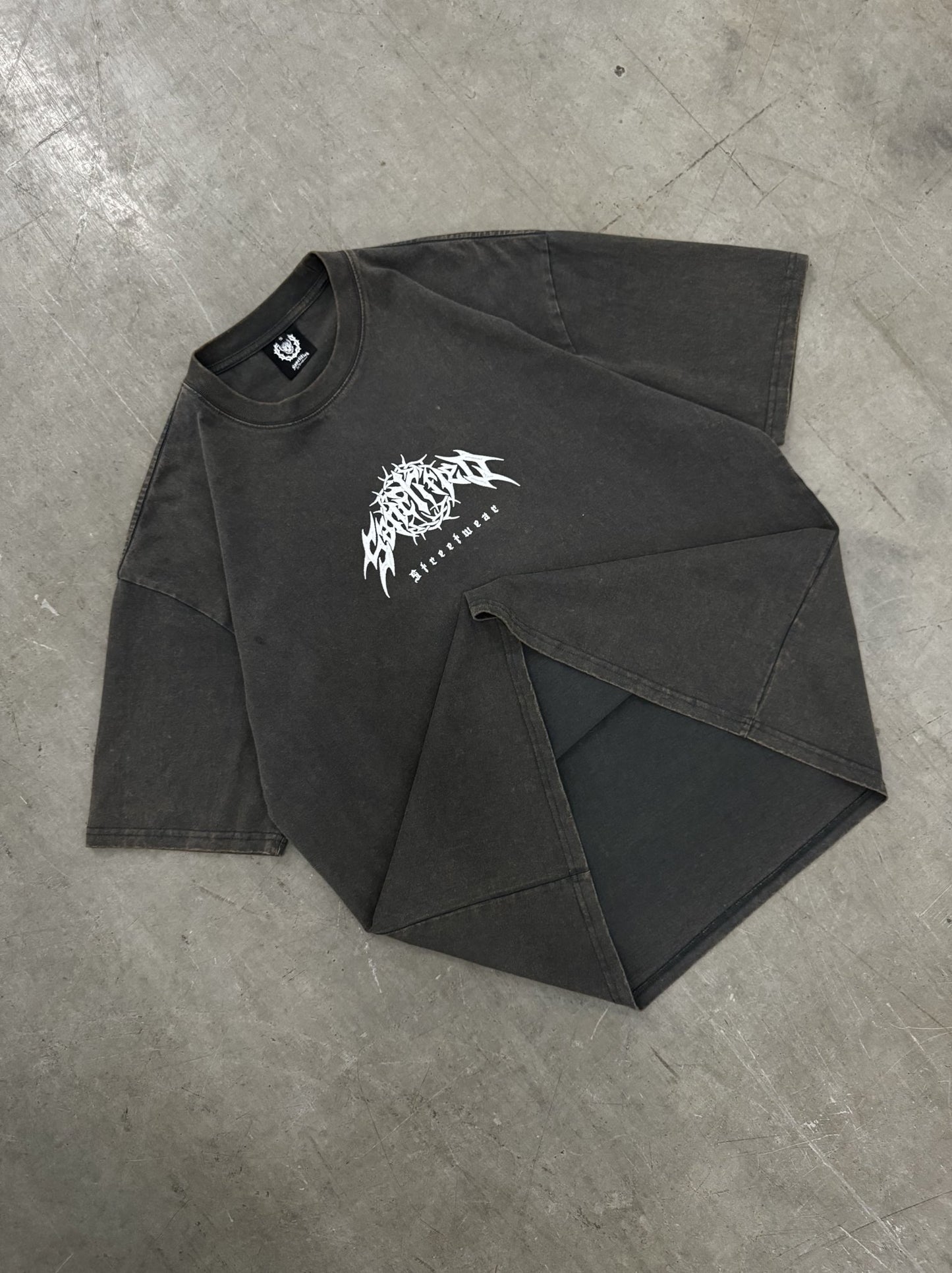 Greater is He vintage tee - Sanctified Streetwear