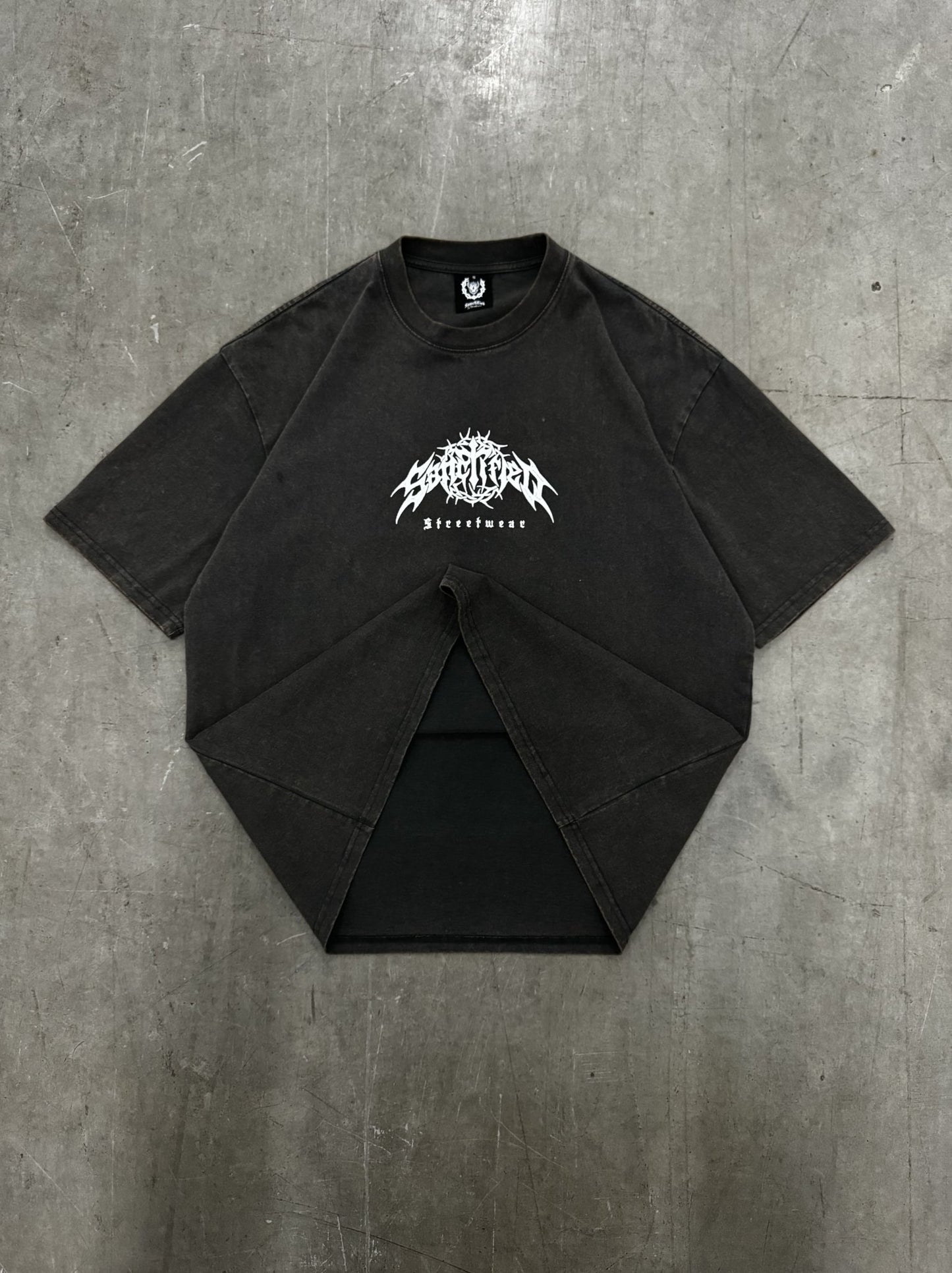 Greater is He vintage tee - Sanctified Streetwear