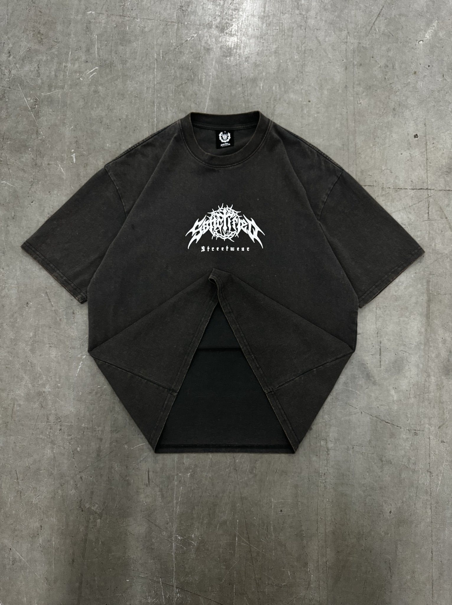 Greater is He vintage tee - Sanctified Streetwear