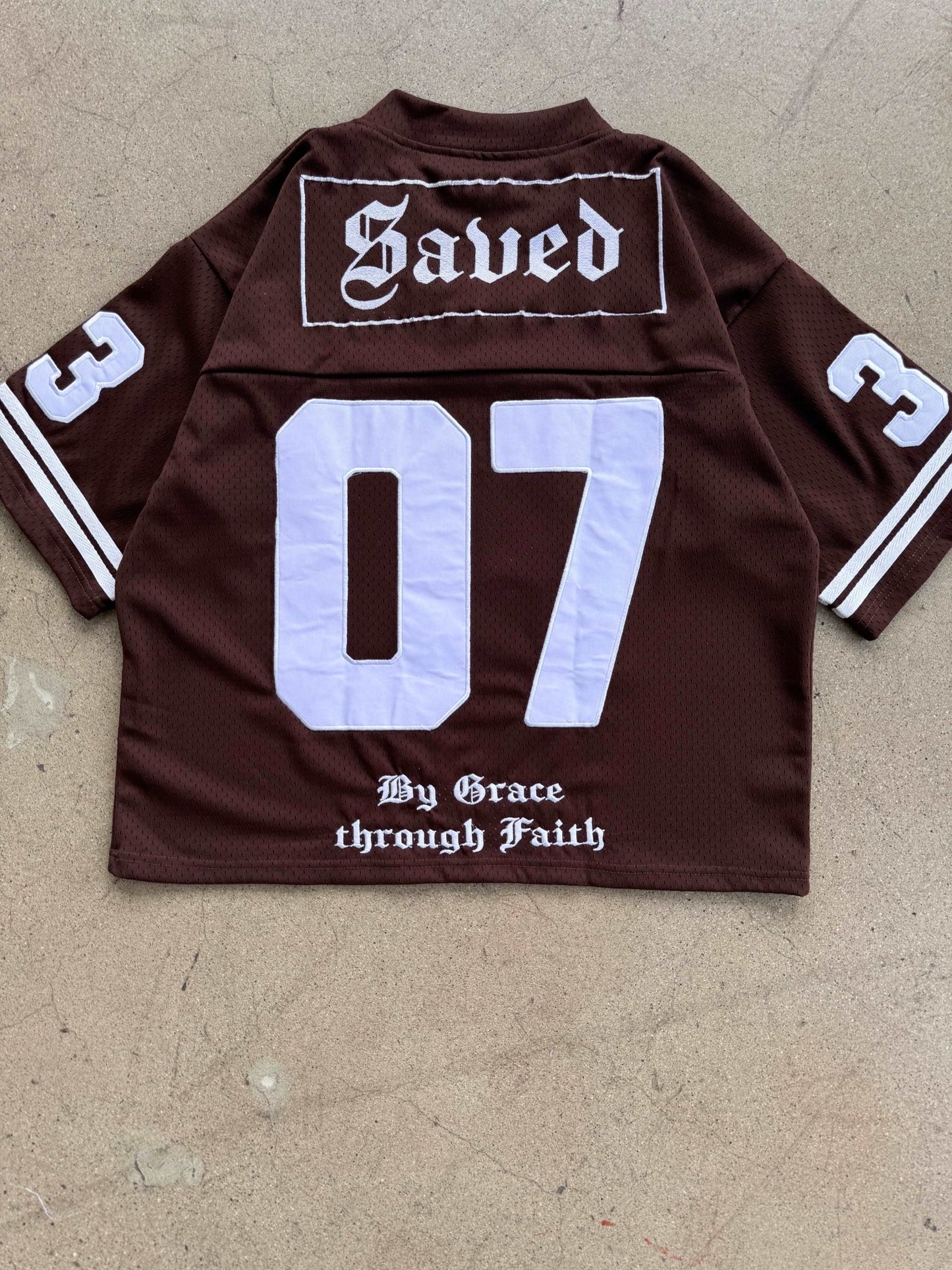 Saved By Grace Chocolate - Sanctified Streetwear