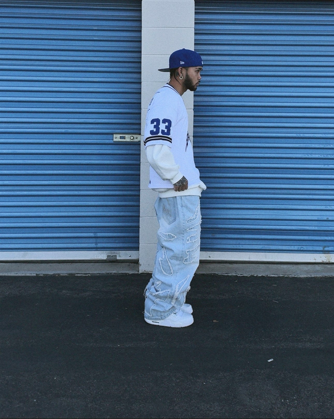 Saved by Grace Royal Blue - Sanctified Streetwear